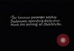 Image of German passenger airship Bondensee Stockholm Sweden, 1928, second 6 stock footage video 65675036616