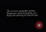 Image of German passenger airship Bondensee Stockholm Sweden, 1928, second 7 stock footage video 65675036616