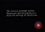 Image of German passenger airship Bondensee Stockholm Sweden, 1928, second 10 stock footage video 65675036616