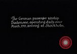 Image of German passenger airship Bondensee Stockholm Sweden, 1928, second 13 stock footage video 65675036616