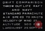 Standbild parachute Jumper Lakehurst New Jersey USA, 1936, aus Sekunde 8 historischem Filmmaterial Videoclip 65675036628