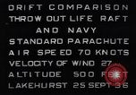 Standbild parachute Jumper Lakehurst New Jersey USA, 1936, aus Sekunde 9 historischem Filmmaterial Videoclip 65675036628