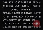 Standbild parachute Jumper Lakehurst New Jersey USA, 1936, aus Sekunde 10 historischem Filmmaterial Videoclip 65675036628