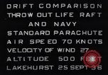 Standbild parachute Jumper Lakehurst New Jersey USA, 1936, aus Sekunde 14 historischem Filmmaterial Videoclip 65675036628