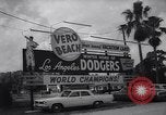 Standbild Los Angeles Dodgers in Spring Training Vero Beach Florida United States USA, 1964, aus Sekunde 7 historischem Filmmaterial Videoclip 65675036636