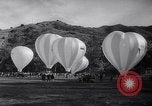 Image of Participants take off on hot air balloon race Catalina Island California USA, 1964, second 4 stock footage video 65675036642