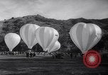 Image of Participants take off on hot air balloon race Catalina Island California USA, 1964, second 6 stock footage video 65675036642