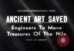 Image of Ancient Egyptian Temples of of Pharaoh Ramses II Egypt, 1964, second 5 stock footage video 65675036643