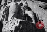 Image of Ancient Egyptian Temples of of Pharaoh Ramses II Egypt, 1964, second 58 stock footage video 65675036643