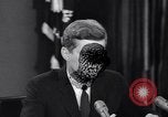 Image of President Kennedy warns during Cuban Missile Crisis Washington DC USA, 1962, second 7 stock footage video 65675036644