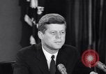 Image of President Kennedy warns during Cuban Missile Crisis Washington DC USA, 1962, second 22 stock footage video 65675036644