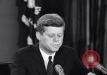 Image of President Kennedy warns during Cuban Missile Crisis Washington DC USA, 1962, second 29 stock footage video 65675036644