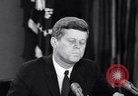 Image of President Kennedy warns during Cuban Missile Crisis Washington DC USA, 1962, second 39 stock footage video 65675036644