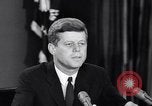 Image of President Kennedy warns during Cuban Missile Crisis Washington DC USA, 1962, second 41 stock footage video 65675036644