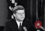 Image of President Kennedy warns during Cuban Missile Crisis Washington DC USA, 1962, second 42 stock footage video 65675036644