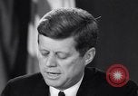 Image of President Kennedy warns during Cuban Missile Crisis Washington DC USA, 1962, second 45 stock footage video 65675036644