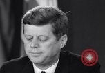 Image of President Kennedy warns during Cuban Missile Crisis Washington DC USA, 1962, second 61 stock footage video 65675036644