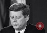 Image of President Kennedy warns during Cuban Missile Crisis Washington DC USA, 1962, second 62 stock footage video 65675036644