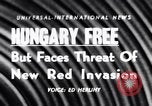 Image of Hungary attains freedom Budapest Hungary, 1956, second 1 stock footage video 65675036657