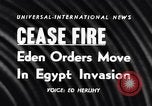 Image Égypte-israël war Moyen-Orient, 1956, de la seconde 3 séquences d'archives historiques vidéo 65675036663