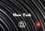 Image of Statue of Liberty 70th birthday and naming of Liberty Island New York United States USA, 1956, second 3 stock footage video 65675036666