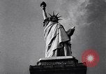 Image of Statue of Liberty 70th birthday and naming of Liberty Island New York United States USA, 1956, second 5 stock footage video 65675036666