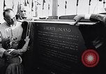 Image of Statue of Liberty 70th birthday and naming of Liberty Island New York United States USA, 1956, second 29 stock footage video 65675036666