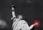 Image of Statue of Liberty 70th birthday and naming of Liberty Island New York United States USA, 1956, second 34 stock footage video 65675036666