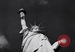 Image of Statue of Liberty 70th birthday and naming of Liberty Island New York United States USA, 1956, second 36 stock footage video 65675036666