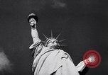 Image of Statue of Liberty 70th birthday and naming of Liberty Island New York United States USA, 1956, second 37 stock footage video 65675036666