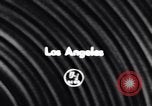Image of football match Los Angeles California USA, 1956, second 4 stock footage video 65675036667