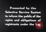 Immagine di Selettiva del sistema di servizio United States USA, 1948, secondo 12 filmato di repertorio 65675036669