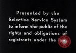 Immagine di Selettiva del sistema di servizio United States USA, 1948, secondo 22 filmato di repertorio 65675036669