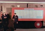 Image of conclusion of draft lottery Washington DC USA, 1969, second 12 stock footage video 65675036679