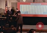 Image of conclusion of draft lottery Washington DC USA, 1969, second 17 stock footage video 65675036679