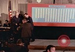 Image of conclusion of draft lottery Washington DC USA, 1969, second 18 stock footage video 65675036679