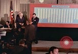 Image of conclusion of draft lottery Washington DC USA, 1969, second 21 stock footage video 65675036679