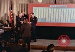 Image of conclusion of draft lottery Washington DC USA, 1969, second 23 stock footage video 65675036679