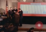 Image of conclusion of draft lottery Washington DC USA, 1969, second 30 stock footage video 65675036679