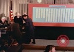 Image of conclusion of draft lottery Washington DC USA, 1969, second 41 stock footage video 65675036679