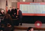 Image of conclusion of draft lottery Washington DC USA, 1969, second 42 stock footage video 65675036679