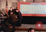 Image of conclusion of draft lottery Washington DC USA, 1969, second 50 stock footage video 65675036679