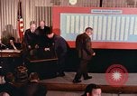 Image of conclusion of draft lottery Washington DC USA, 1969, second 58 stock footage video 65675036679