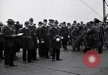 Image of USS Saratoga CV-3 launching Camden New Jersey USA, 1925, second 4 stock footage video 65675036680