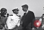 Immagine di Charles Lindbergh a bordo della USS Saratoga CV-3 Oceano Pacifico, 1929, secondo 26 filmato di repertorio 65675036681