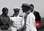 Immagine di Charles Lindbergh a bordo della USS Saratoga CV-3 Oceano Pacifico, 1929, secondo 28 filmato di repertorio 65675036681