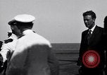 Immagine di Charles Lindbergh a bordo della USS Saratoga CV-3 Oceano Pacifico, 1929, secondo 30 filmato di repertorio 65675036681