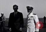 Immagine di Charles Lindbergh a bordo della USS Saratoga CV-3 Oceano Pacifico, 1929, secondo 37 filmato di repertorio 65675036681