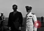 Immagine di Charles Lindbergh a bordo della USS Saratoga CV-3 Oceano Pacifico, 1929, secondo 38 filmato di repertorio 65675036681