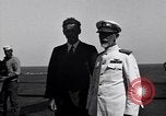 Immagine di Charles Lindbergh a bordo della USS Saratoga CV-3 Oceano Pacifico, 1929, secondo 44 filmato di repertorio 65675036681